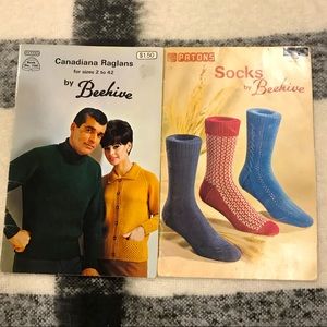 Vintage Patons knitting patterns. $6 add on